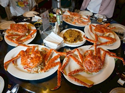 帝王蟹海鮮大餐