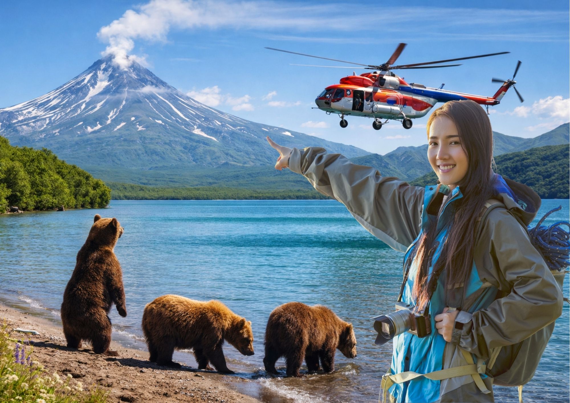 海參崴堪察加遠東極地10日